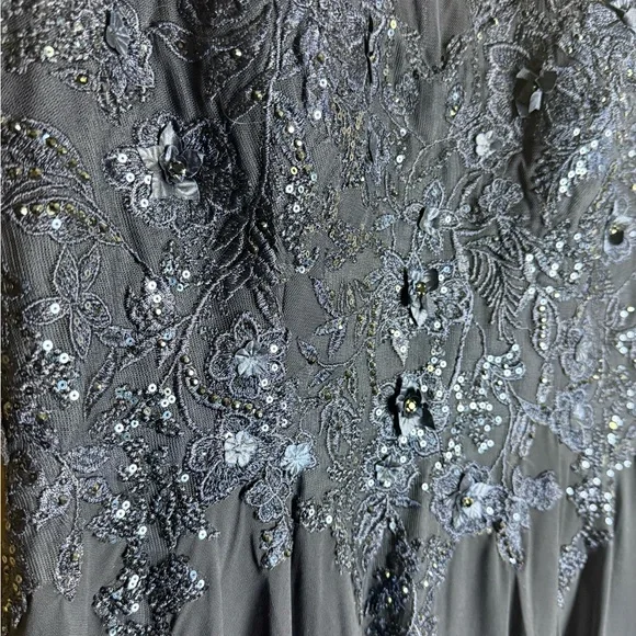 Nordstrom Navy Maxi Dress - Picture 5 of 10